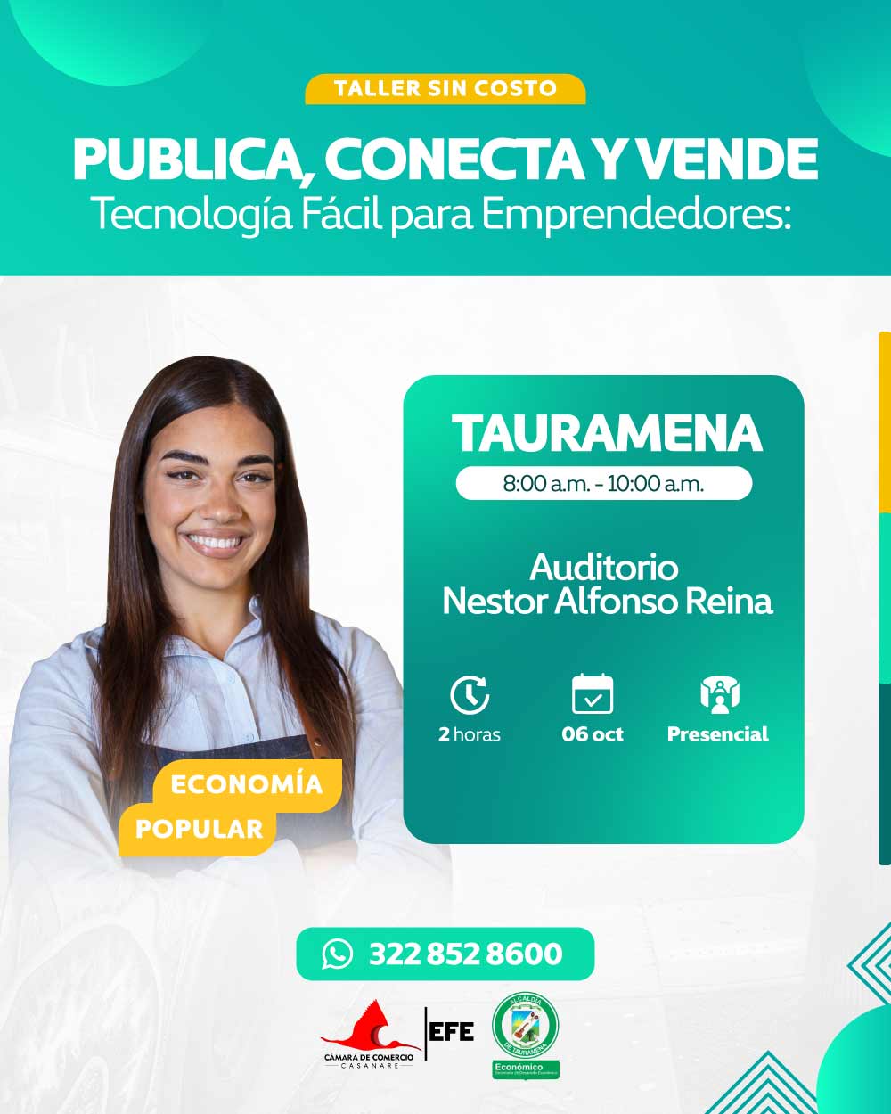 Taller en Tauramena - 06 octubre