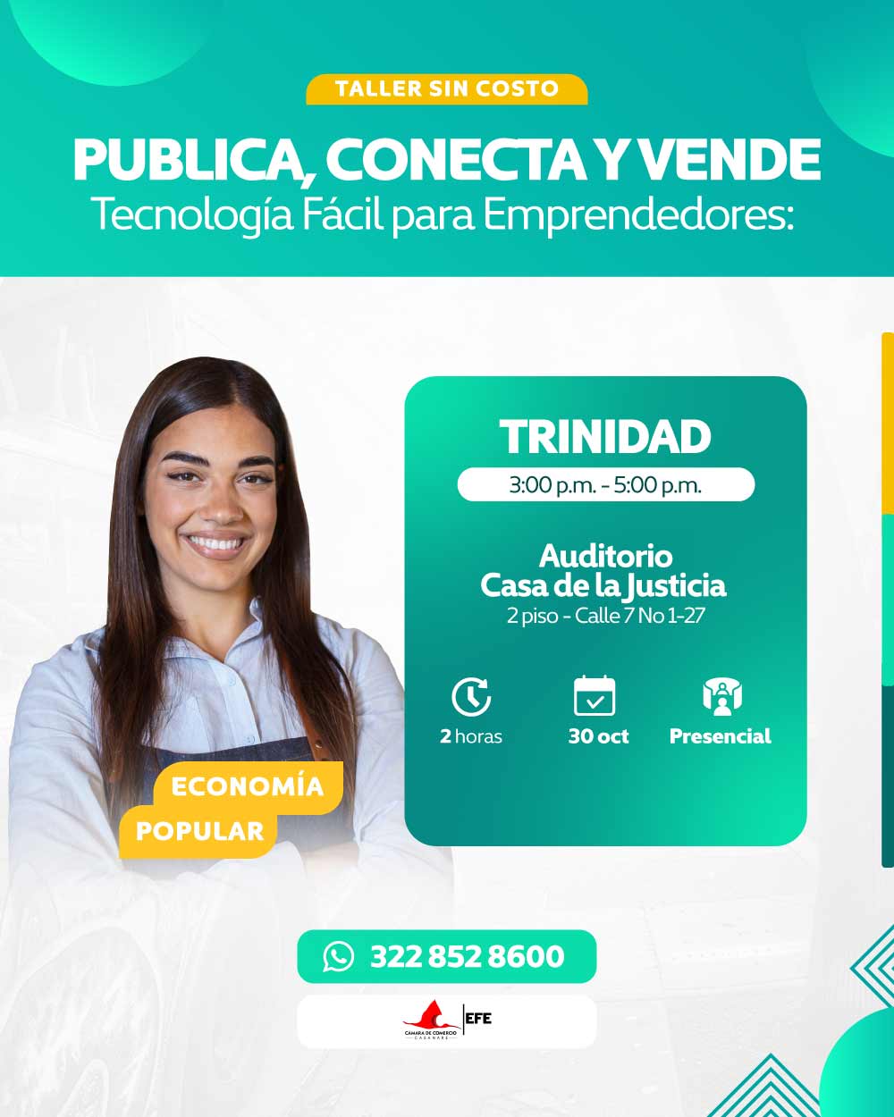 Taller en Trinidad- 30 octubre