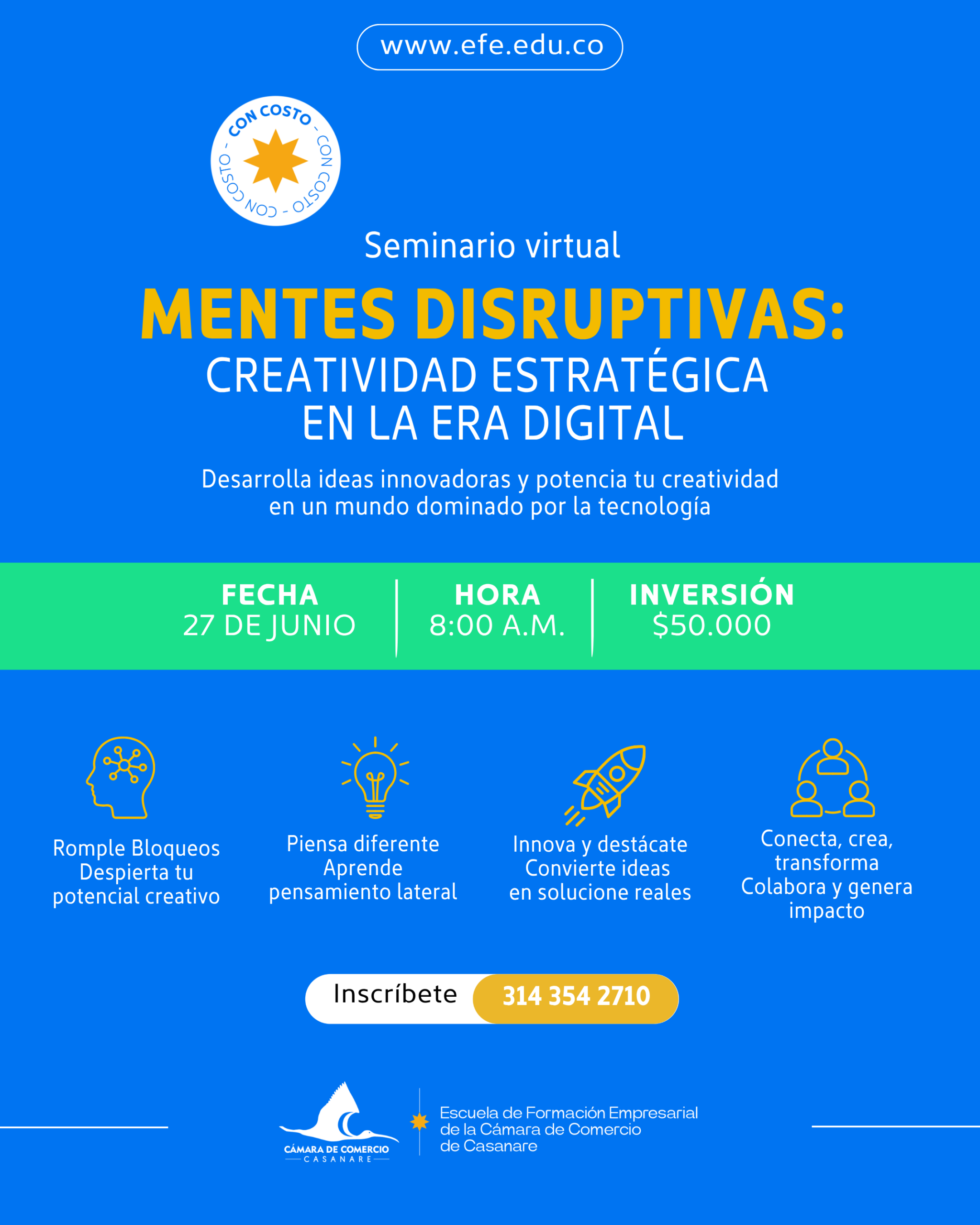 Seminario: Mentes Disruptivas