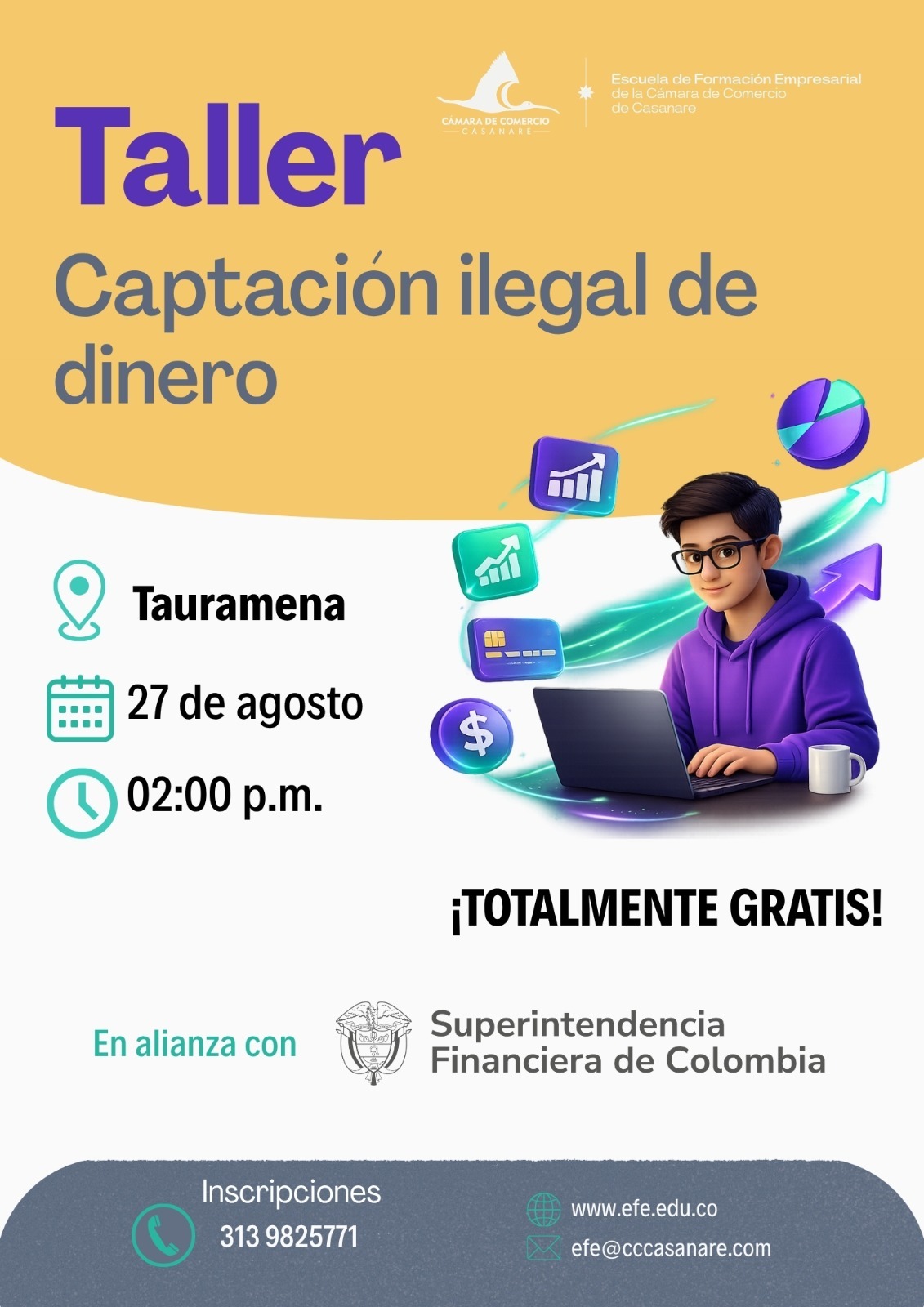 Taller - Captación ilegal de dinero Tauramena