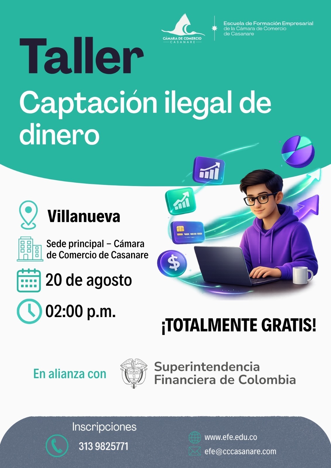 Taller - Captación ilegal de dinero - villanueva